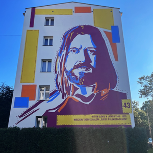 Mural upamiętniający Tadeusza Nalepę - ul. Hetmańska 43  - Rzeszów, Inne