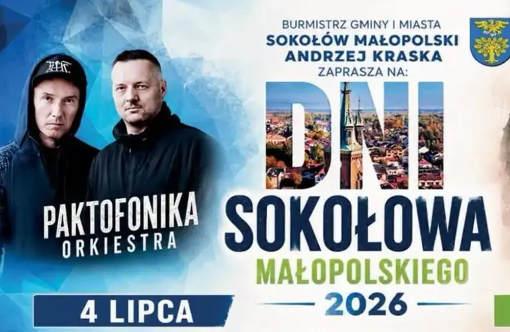 Paktofonika z orkiestrą i Perfect z Łukaszem Drapałą na Dniach Sokołowa Małopolskiego