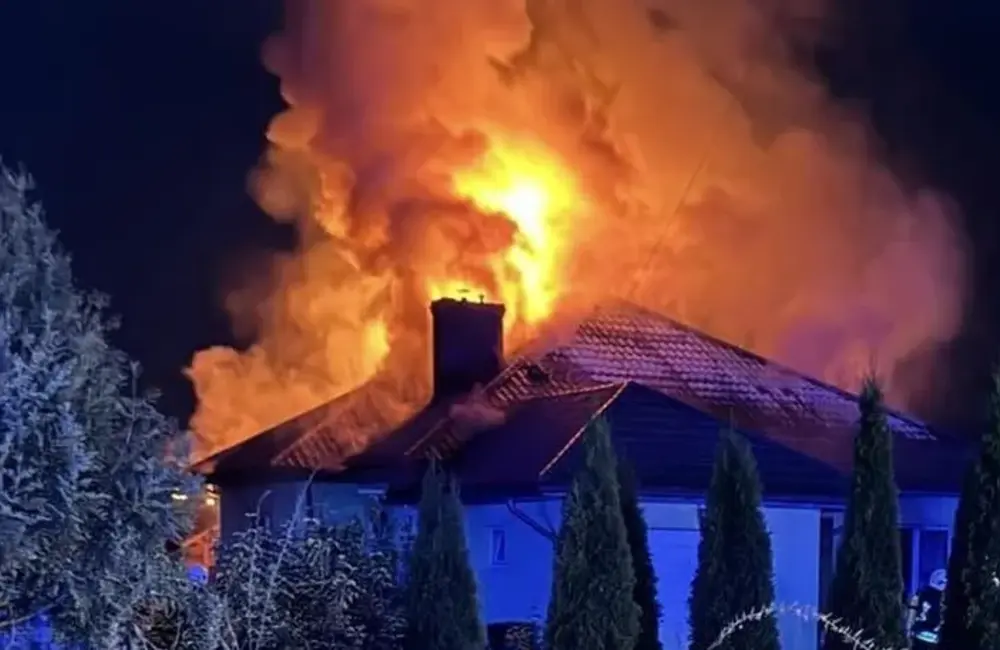 Tragiczny pożar w Turbi. Nie żyje 20-letni mężczyzna