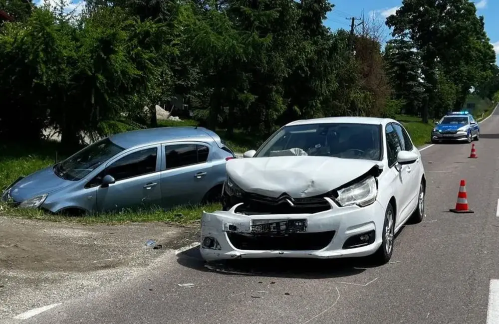 Poranny wypadek w Łubnie. 5 osób rannych, lądował śmigłowiec LPR
