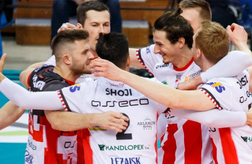 Asseco Resovia Rzeszów pokonuje GKS Katowice w pierwszym spotkaniu