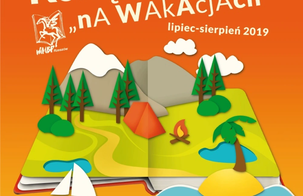 Wakacyjna akcja WiMBP dla najmłodszych "Książka na wakacjach"