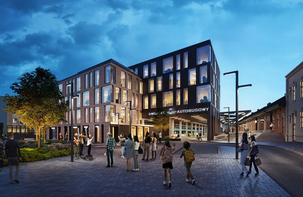 Oto koncepcja nowego dworca PKS w Rzeszowie [WIZUALIZACJE]