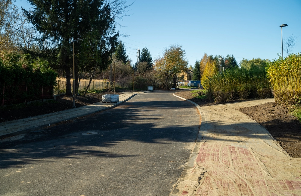 Zakończyła się przebudowa odcinka ul. Wyspiańskiego