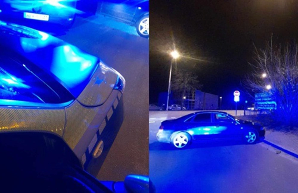 Chciał poczuć się jak w grze. Uciekając przed policją, łamał przepisy i uszkodził 2 radiowozy