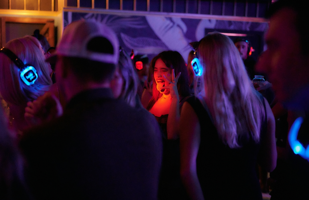 Dyskoteka pod gołym niebem na rzeszowskim Rynku 