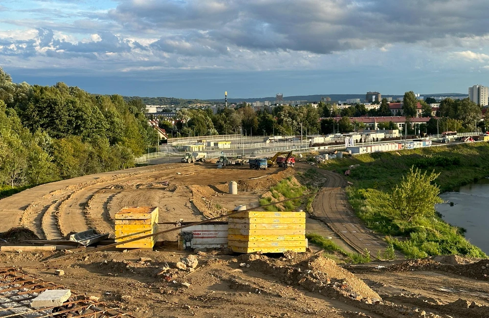 Budowa Wisłokostrady / Zdjęcia z końca lipca 2024 r. Fot. ViC / RESinet.pl