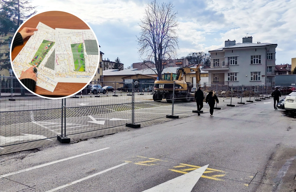 Ruszyły prace przy tworzeniu nowego ogrodu kieszonkowego w centrum Rzeszowa