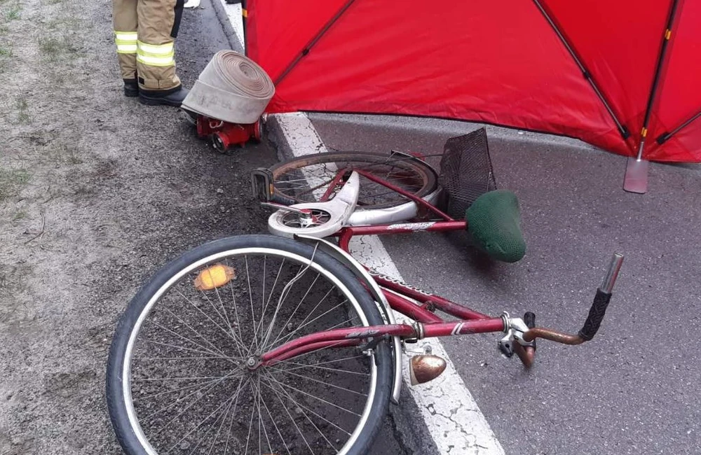 Tragiczny wypadek w Majdanie Sieniawskim. Nie żyje rowerzysta
