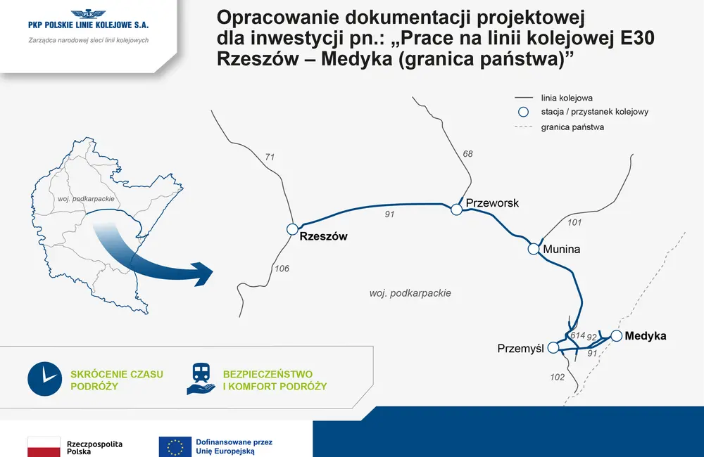 Mapa: PKP Polskie Linie Kolejowe S.A.
