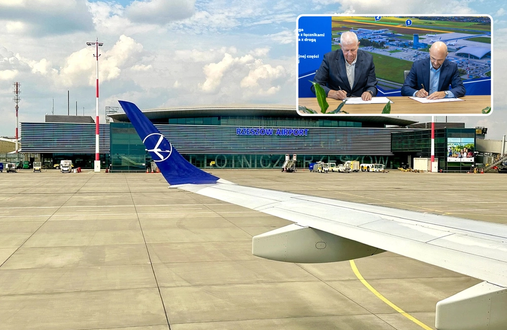 Kluczowe inwestycje lotniska w Jasionce. Wybrano nadzór inwestorski