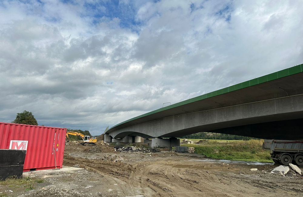 Zdjęcia z budowy drogi ekspresowej S19 Miejsce Piastowe - Dukla / fot. GDDKiA