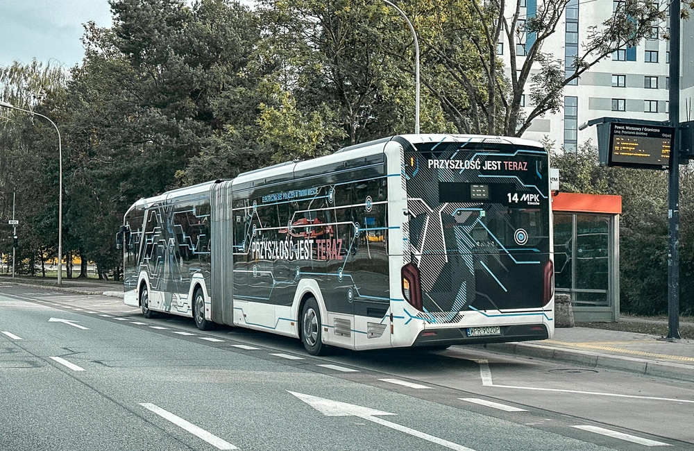 Testy autobusu MAN Lion's City 18E na ulicach Rzeszowa, fot. ViC / RESinet.pl