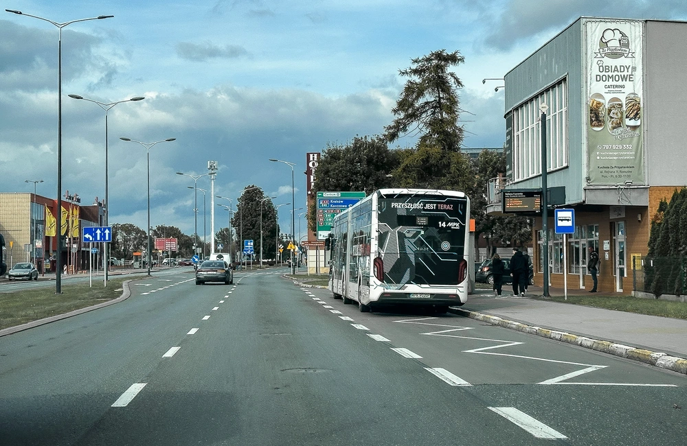 Testy autobusu MAN Lion's City 18E na ulicach Rzeszowa, fot. ViC / RESinet.pl