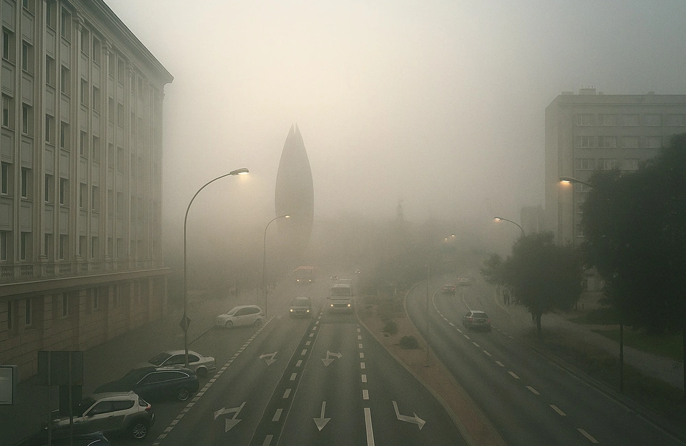 Ostrzeżenie IMGW. Gęste mgły na Podkarpaciu, widzialność do 200 m