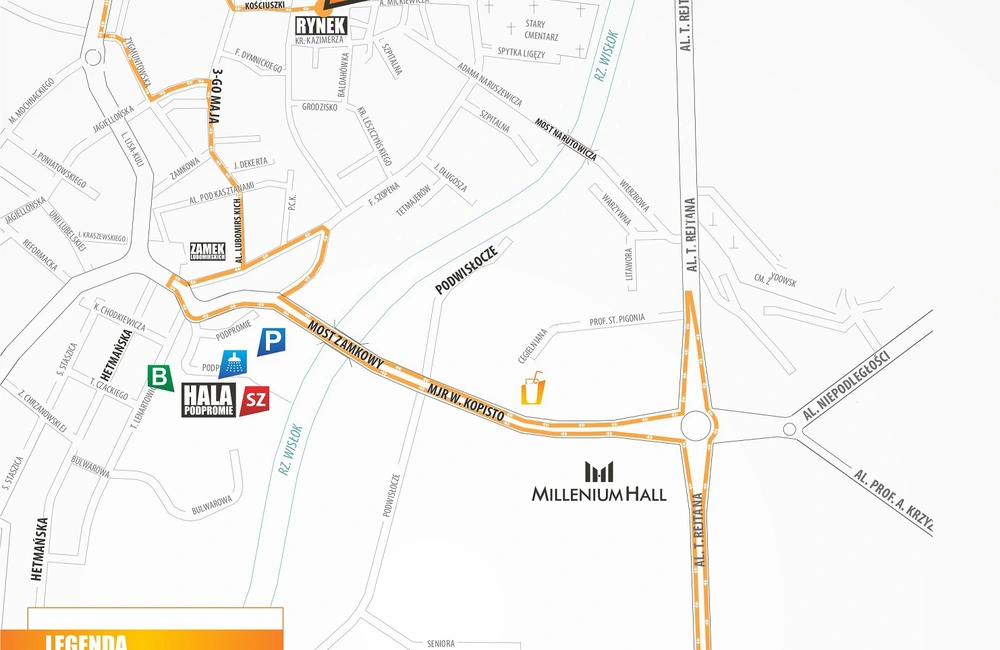 Trasa 13. PKO Biegu Niepodległości