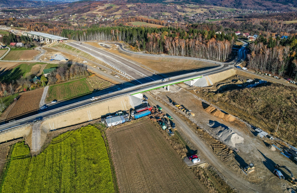 Wiadukt WD-20 na S19 Babica – Jawornik / fot. GDDKiA