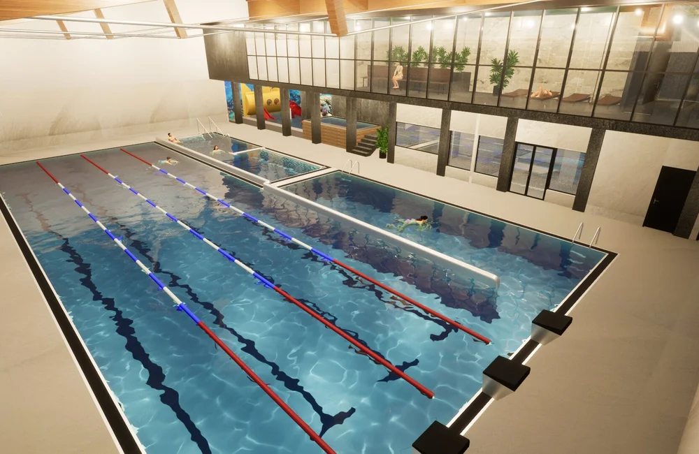 Kryta pływalnia ROSiR przy ul. Jałowego do przebudowy. Podpisano umowę z projektantem [WIZUALIZACJE]