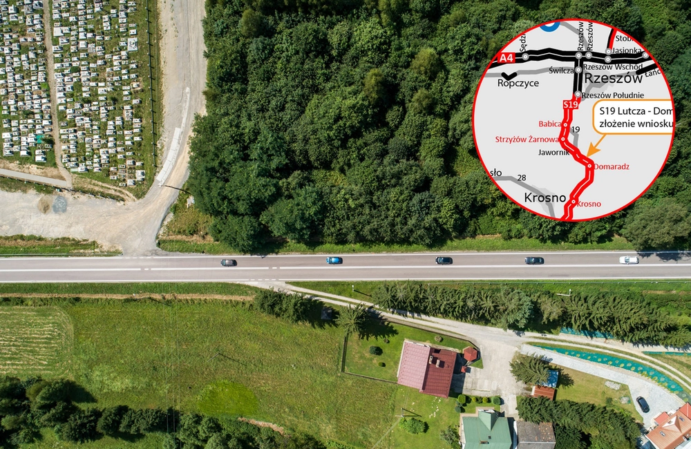 Wniosek o ZRID dla kolejnego odcinka S19