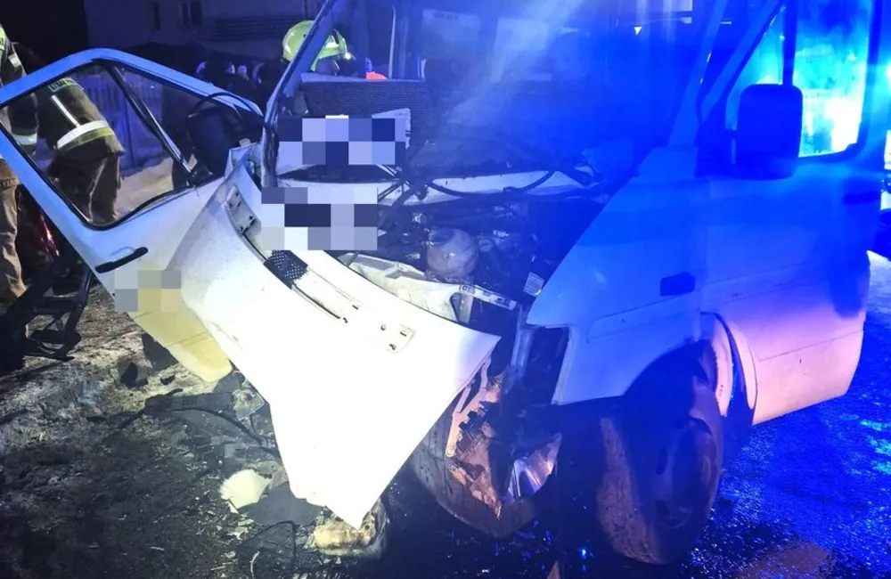 Wypadek w Kisielowie / fot. KPP w Przeworsku