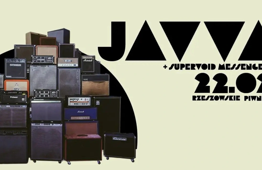 JAVVA i rzeszowski Supervoid Messengers zagrają w Piwnicach