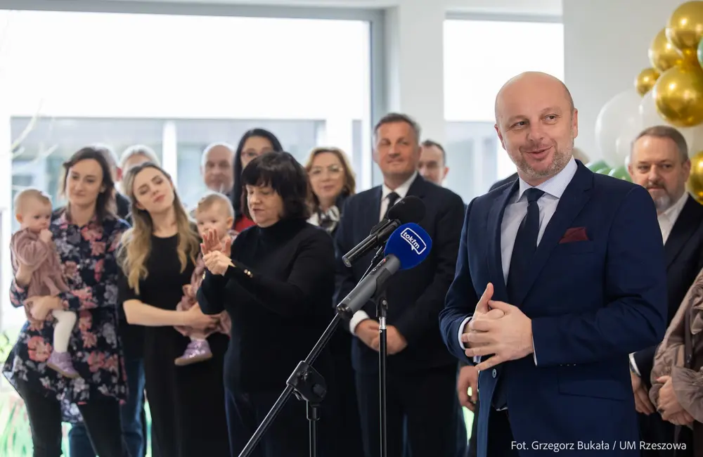 Otwarcie nowego żłobka przy ul. Jachowicza w Rzeszowie - fot. Grzegorz Bukała / UM Rzeszowa