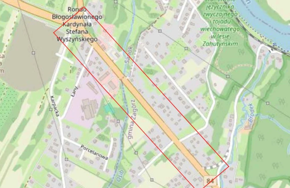 Zmiana organizacji ruchu na DK84 / GDDKiA