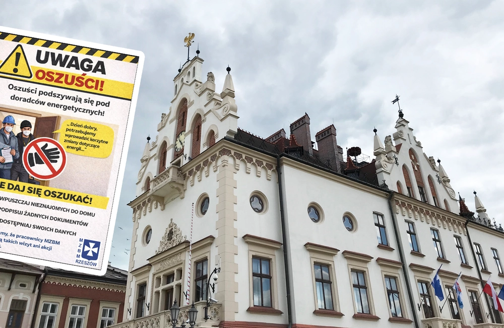 Uwaga oszuści! Ostrzeżenie Urzędu Miasta Rzeszowa dla mieszkańców