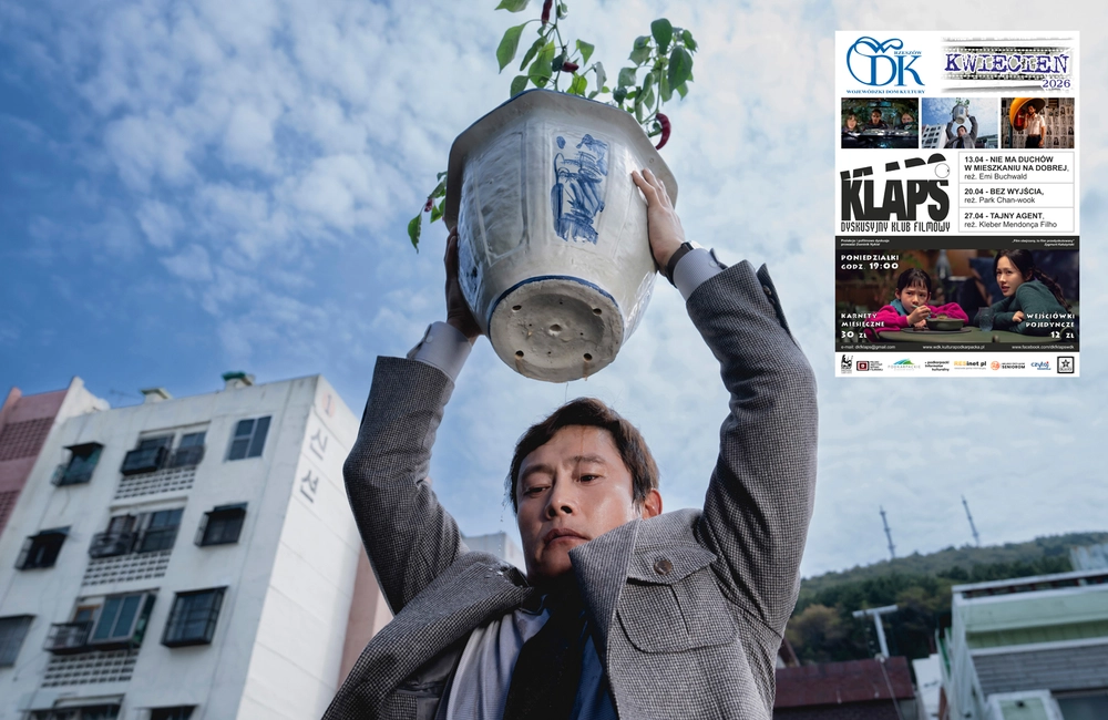 Kwietniowy DKF Klaps z nowym filmem koreańskiego mistrza kina [repertuar]