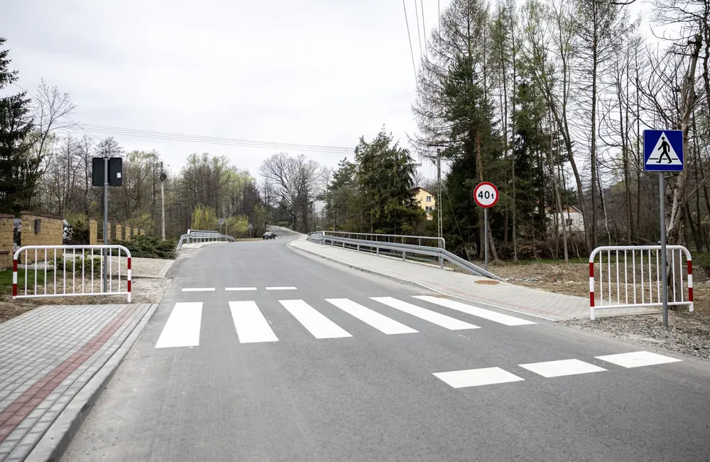 Nowy most w Woli Rafałowskiej / fot. Materiały prasowe Powiatu Rzeszowskiego