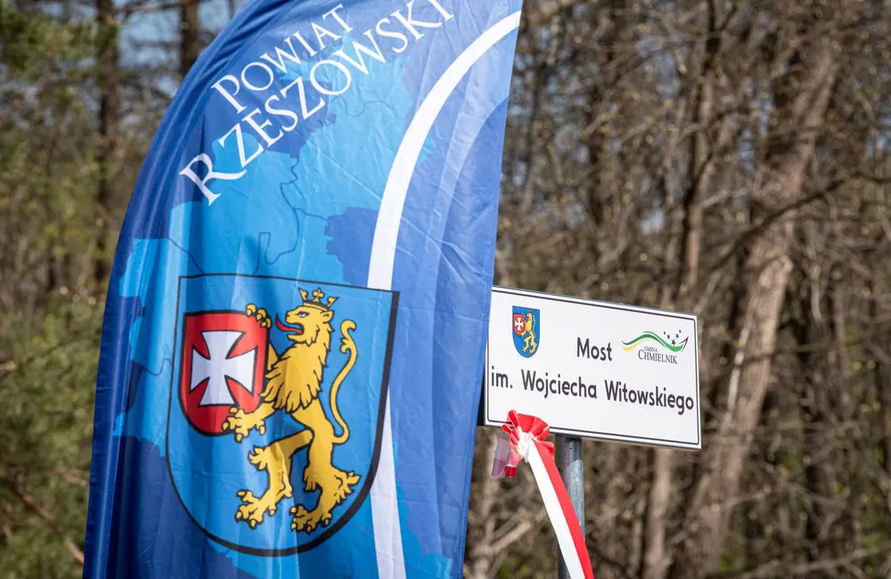 Nowy most w Woli Rafałowskiej / fot. Materiały prasowe Powiatu Rzeszowskiego