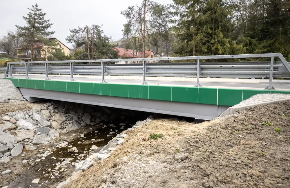 Nowy most w Woli Rafałowskiej / fot. Materiały prasowe Powiatu Rzeszowskiego