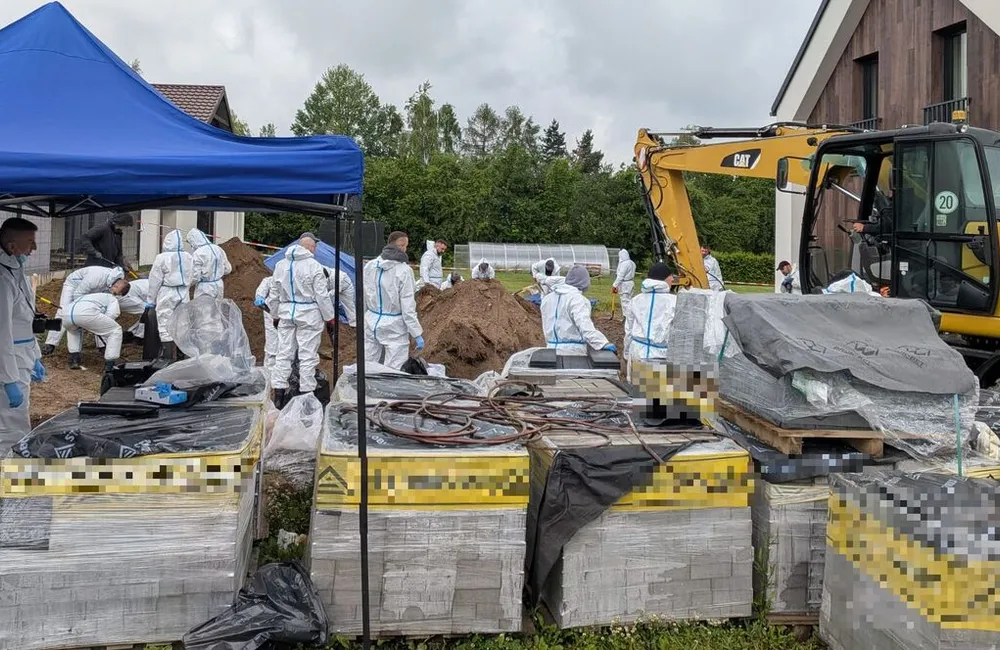 34 płody ludzkie w Lutoryżu. Policja zakończyła czynności, areszt dla podejrzanej