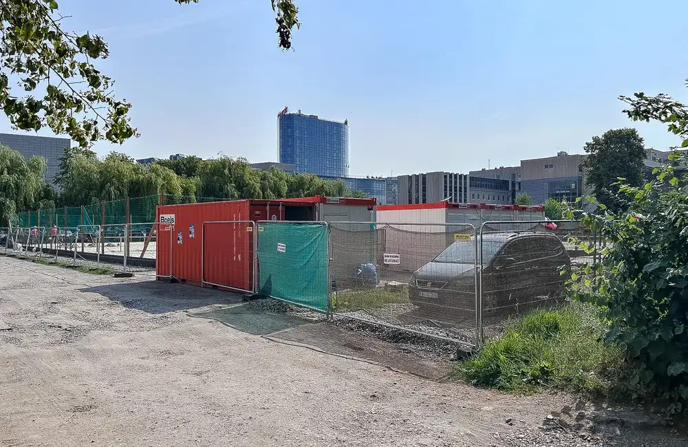 Zdjęcia z budowy Plażowej Strefy w centrum Rzeszowa / fot. RESinet.pl