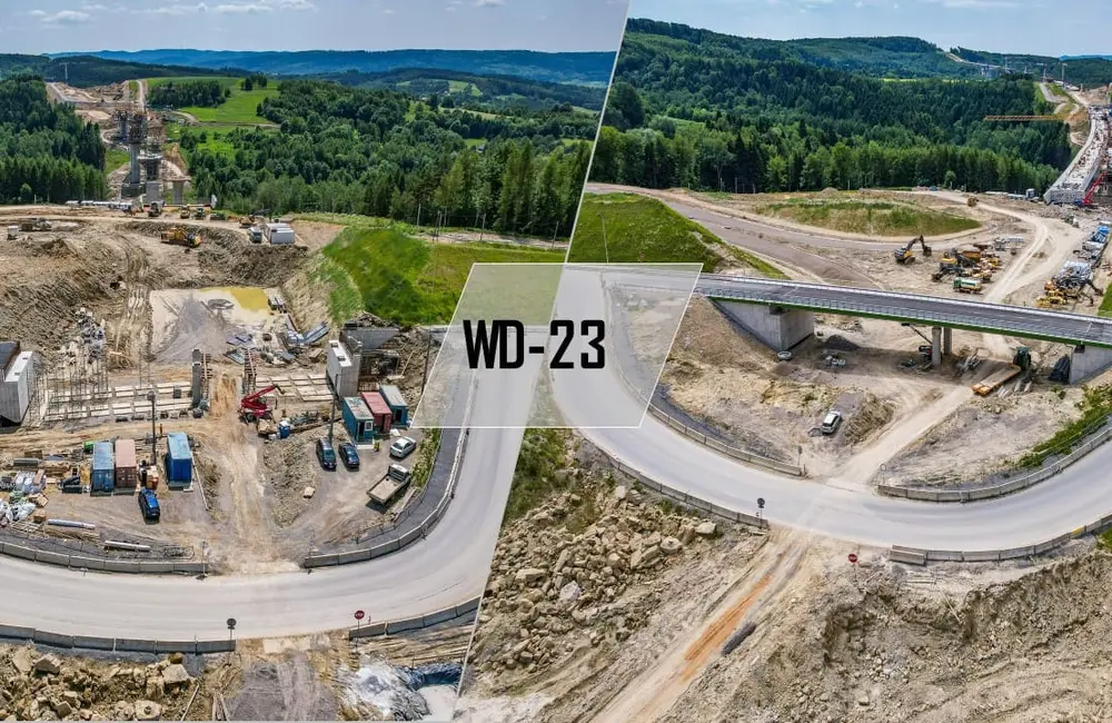 Wiadukt WD-23 na S19 Babica - Jawornik / fot. GDDKiA