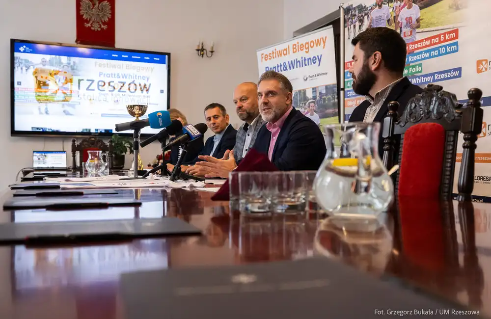 Konferencja prasowa promująca festiwal, fot. Grzegorz Bukała / UM Rzeszowa