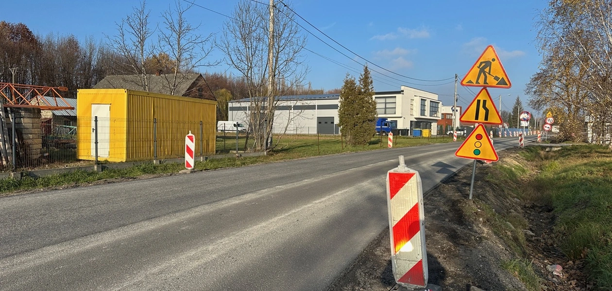 Rozbudowa u. Załęskiej w 2024 roku / fot. Archiwum RESinet.pl