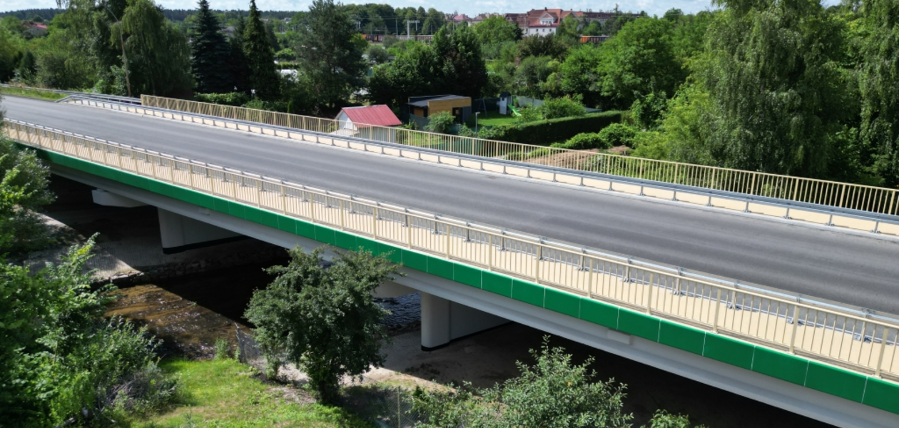 Most na rzece Trzebośnica w miejscowości Ruda Łańcucka / fot. GDDKiA