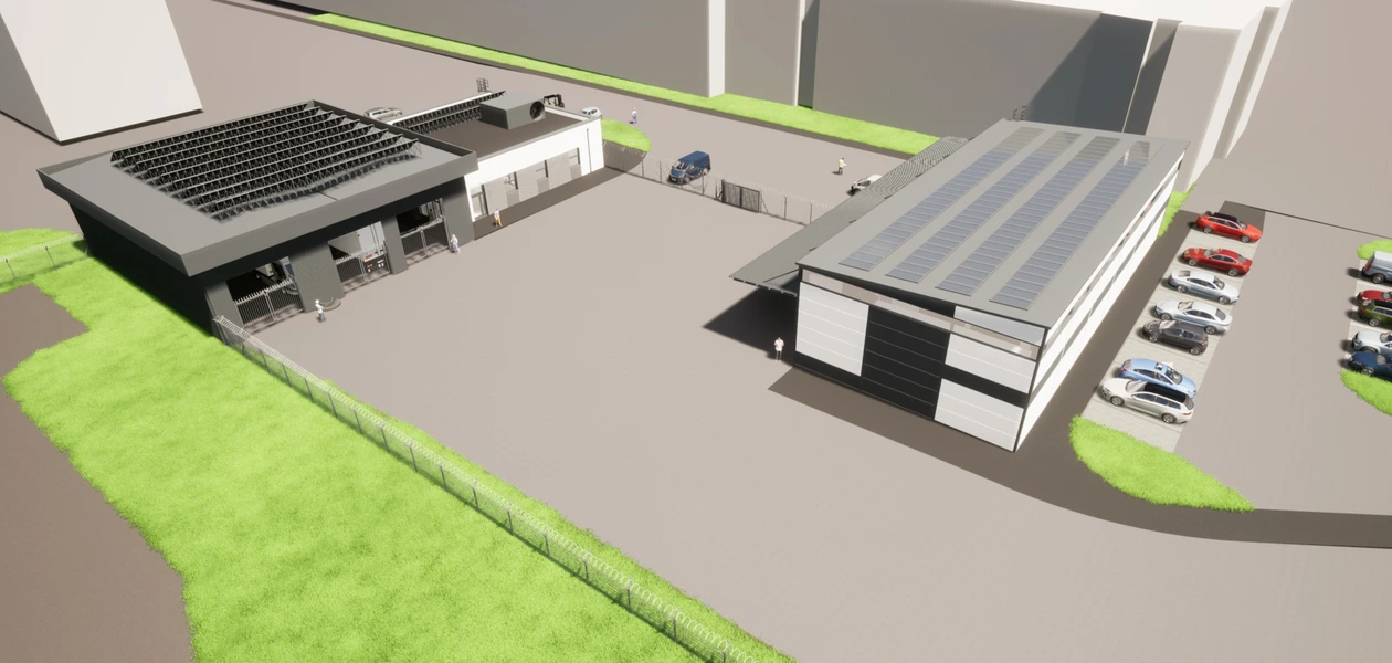 Wizualizacja nowej inwestycji strategicznej na lotnisku w Jasionce / Materiały prasowe