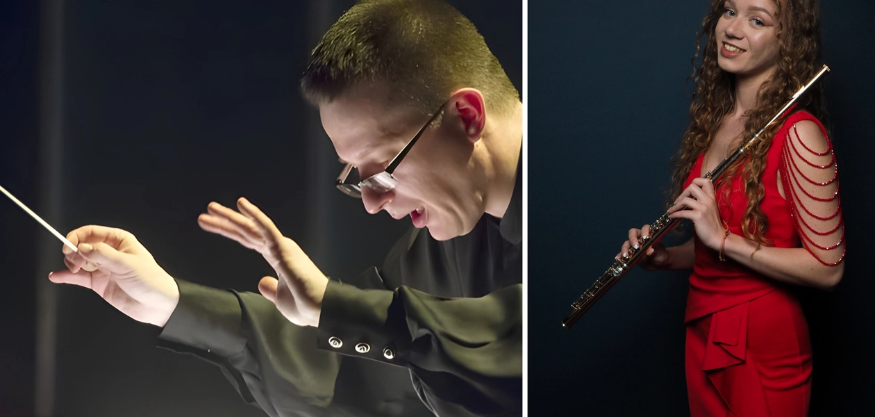 Na zdj. od lewej: Tomasz Tokarczyk / Weronika Balcerzyk