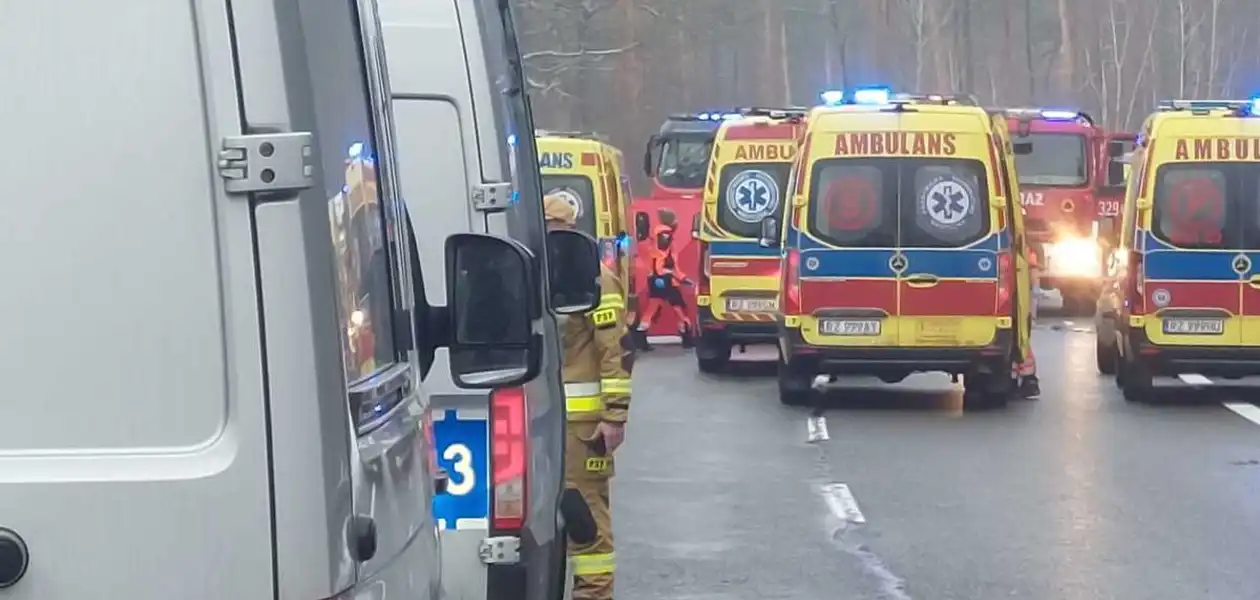 Wypadek w Głogowie Małopolskim / fot. KMP w Rzeszowie