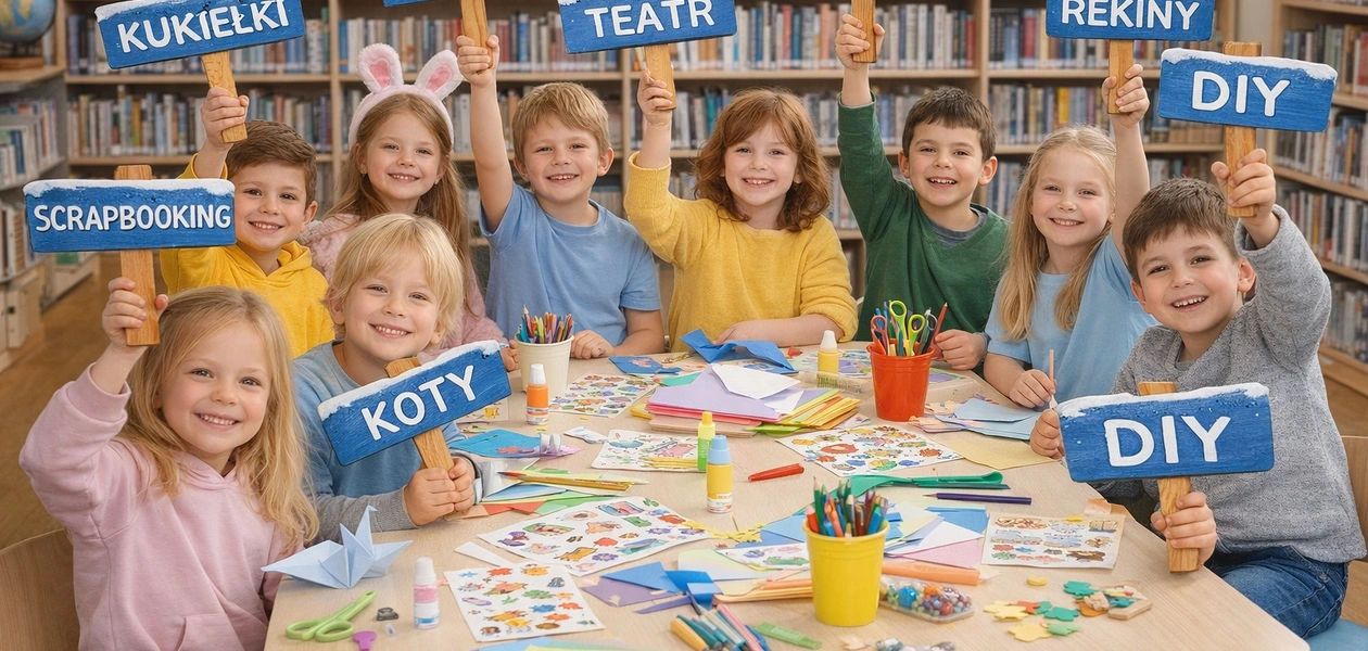 Ferie jak z bajki w WiMBP w Rzeszowie / fot. SI