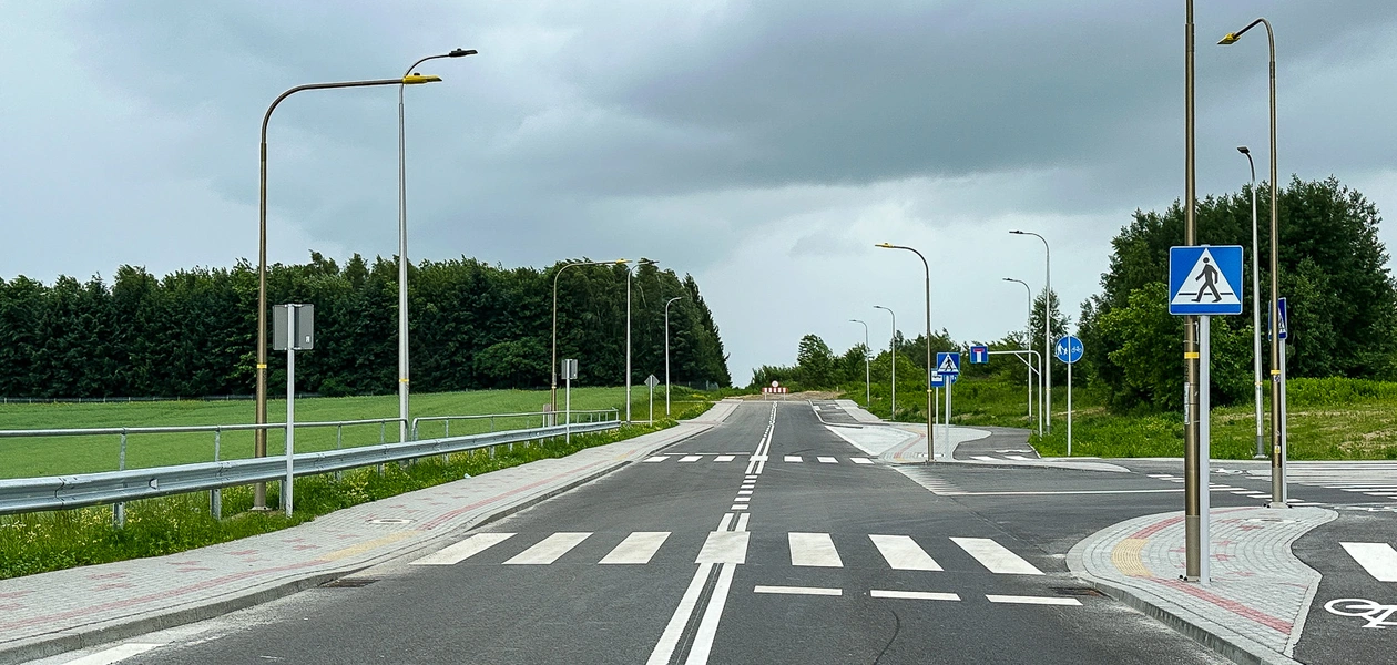 Na zdj. fragment nowego odcinka ul. Wołyńskiej - fot. ViC / RESinet.pl