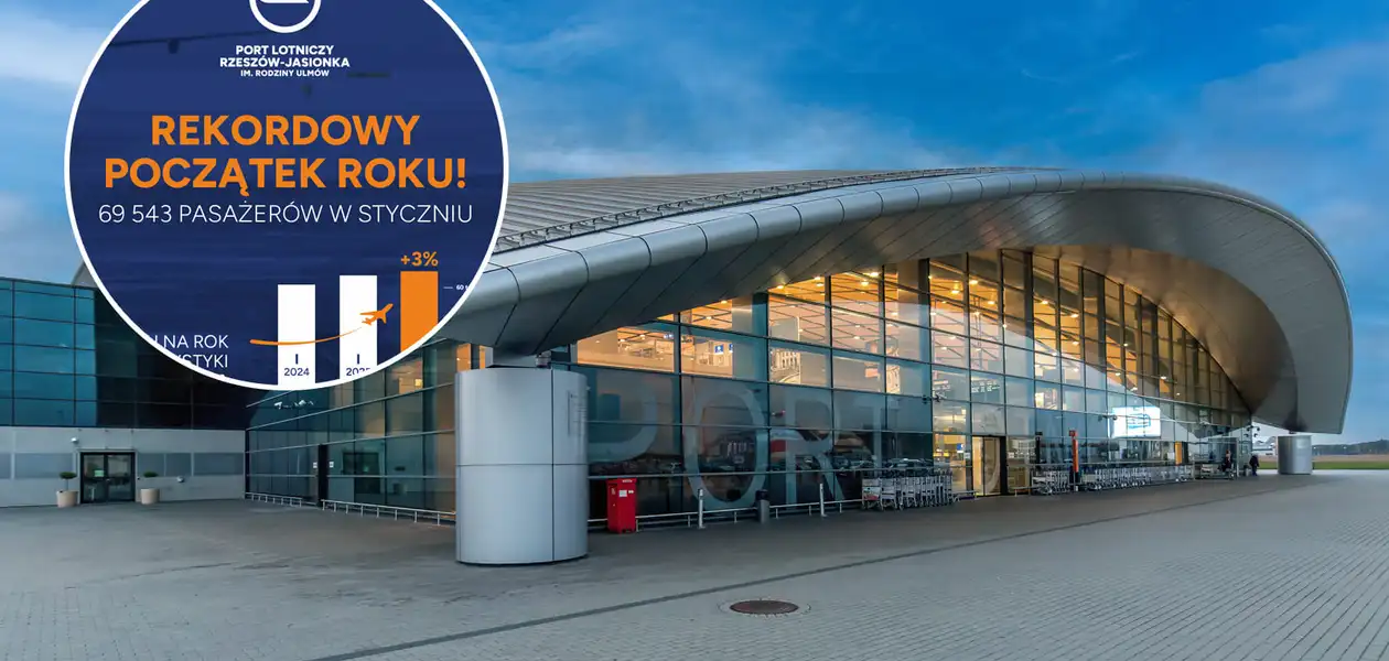 Lotnisko w Jasionce - fot. Adobe Stock / Port Lotniczy Rzeszów - Jasionka