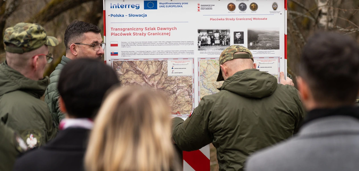 Inauguracja projektu "Transgraniczny Szlak Dawnych Placówek Straży Granicznej" / fot. BOSG