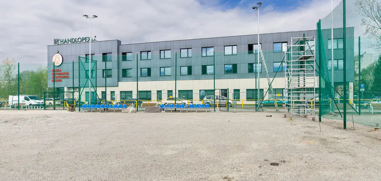 Budowa kompleksu sportowego przy ul. Wyspiańskiego - fot. Grzegorz Bukała / UM Rzeszowa