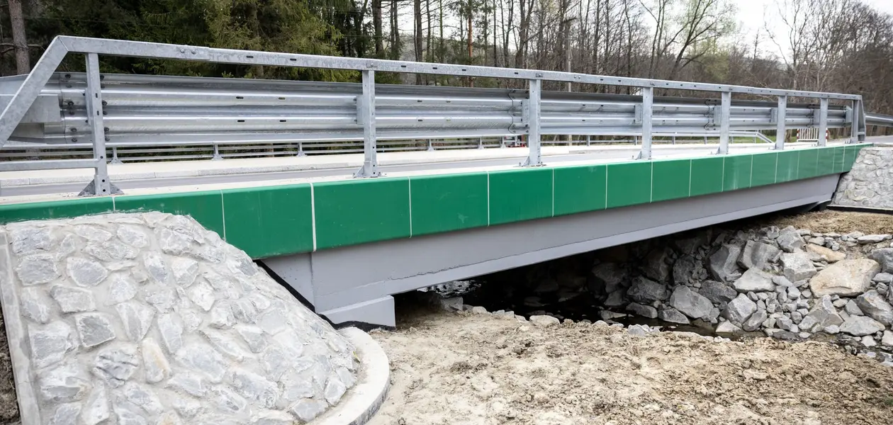 Nowy most w Woli Rafałowskiej / fot. Materiały prasowe Powiatu Rzeszowskiego
