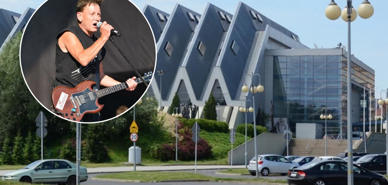 Na zdj. Hala Podpromie i wokalista zespołu KSU / fot. Archiwum RESinet.pl