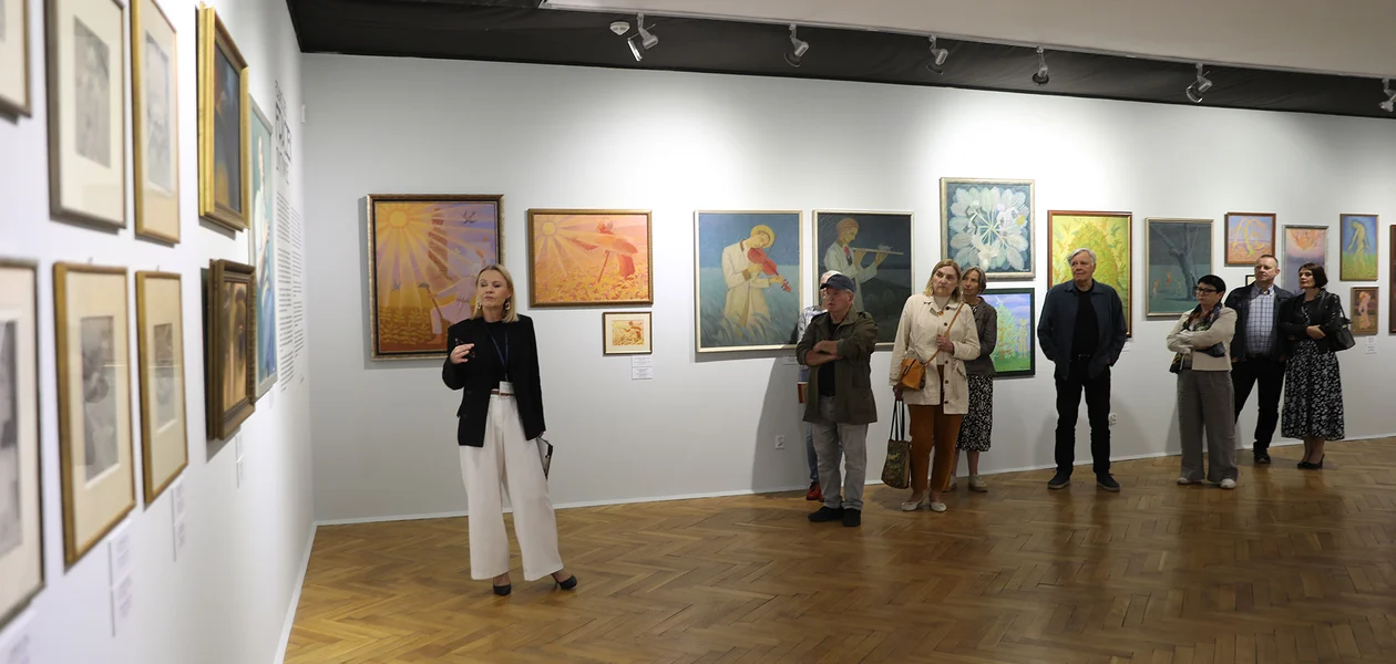 Kuratorskie oprowadzanie po wystawie „Franciszek Frączek Intymnie” / fot. Muzeum Okręgowe w Rzeszowie