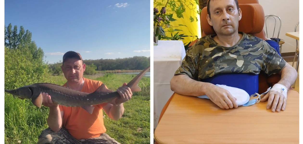 39-letni Karol z Podkarpacia walczy o powrót do życia. Rodzina prosi o pomoc w sfinansowaniu rehabilitacji / fot. Materiały prywatne rodziny
